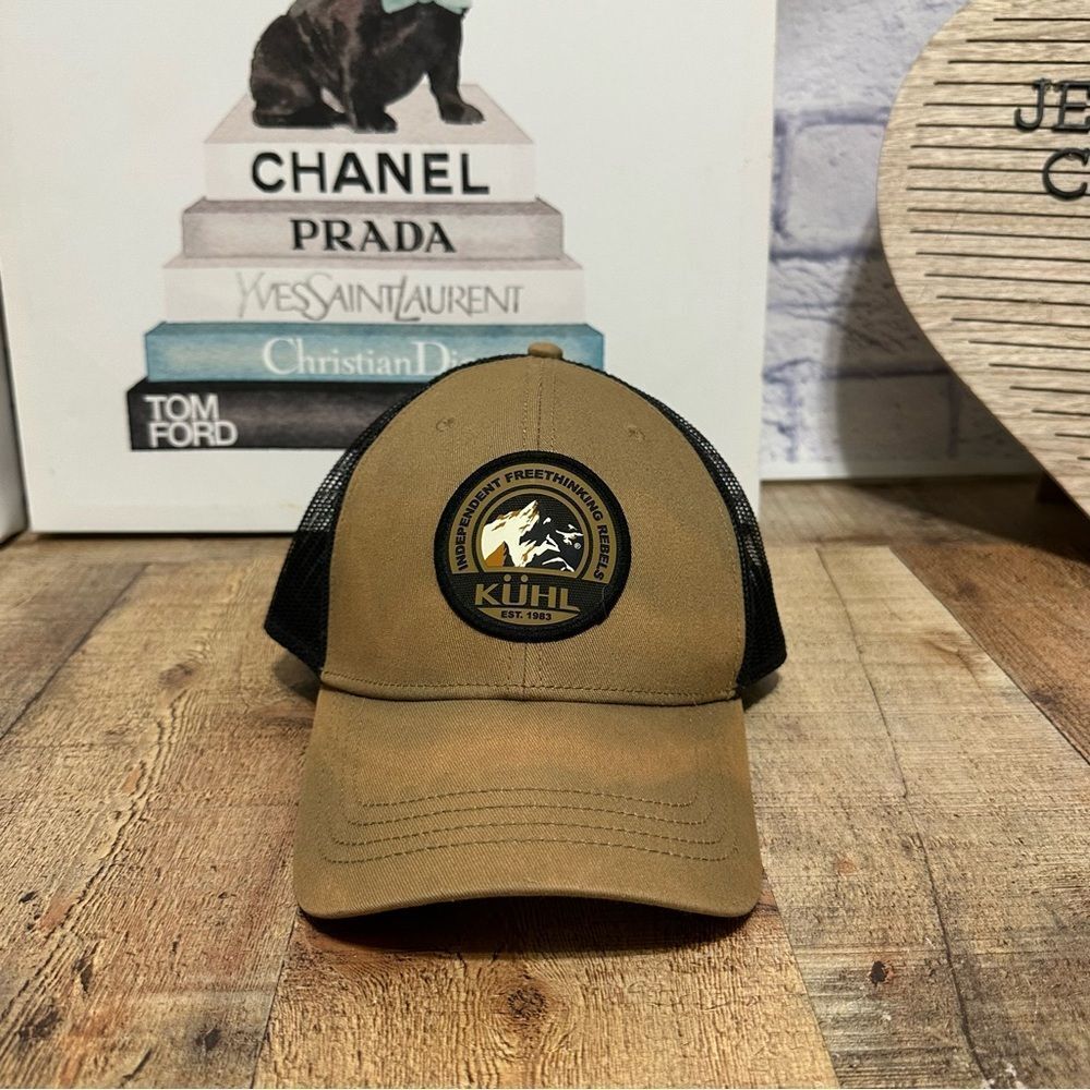 Kuhl Lawless Trucker Hat Logo Adjustable Hiking Outdoor Mesh Snapback Cap